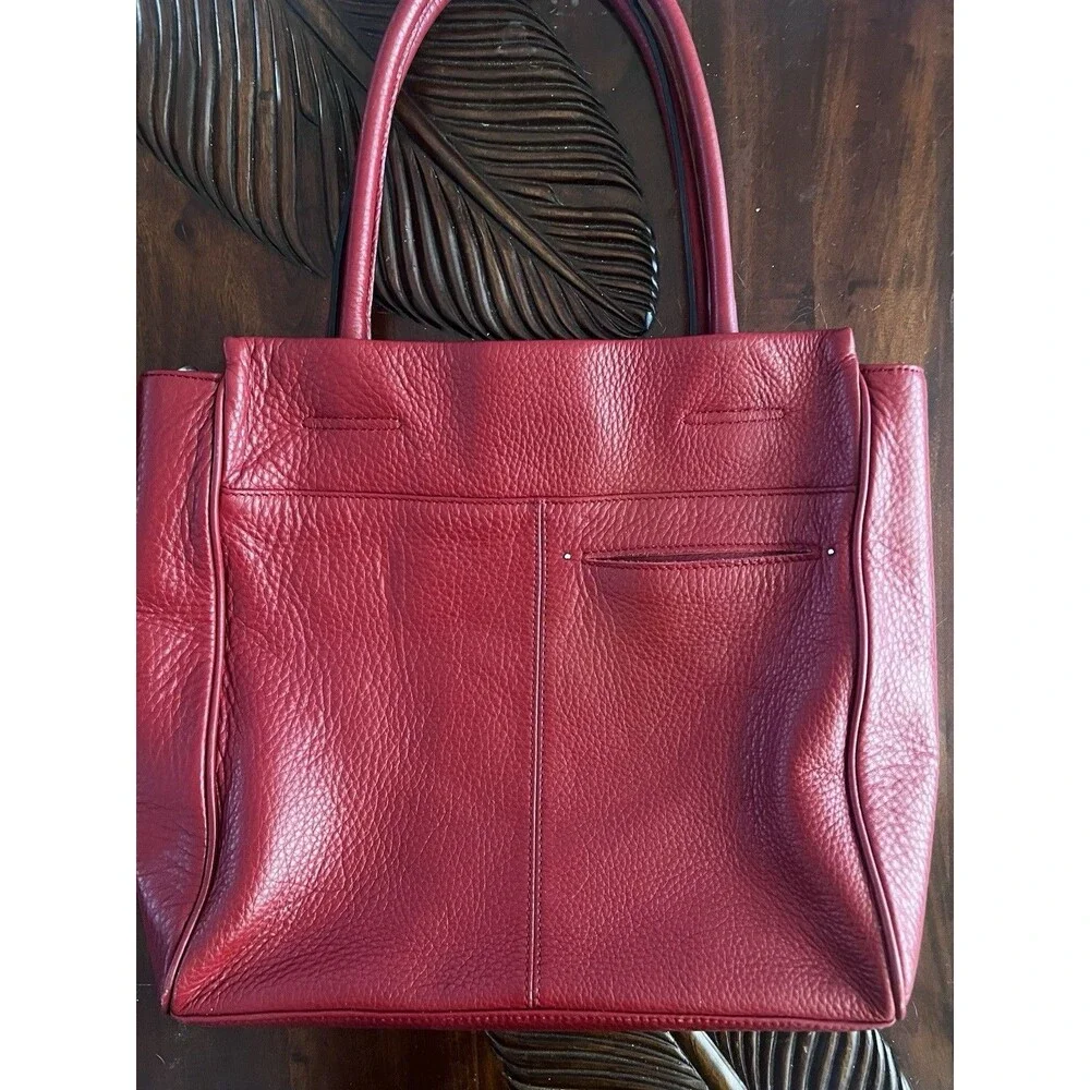 Sanctuary Hero Tote Red Pebbled Leather Satchel Shoulder Bag Nordstrom